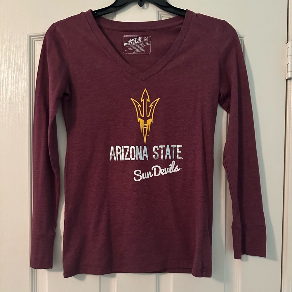 Arizona State University long sleeve top